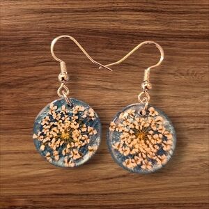 Floral Resin Earrings
